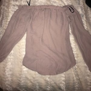 Off the shoulder top.